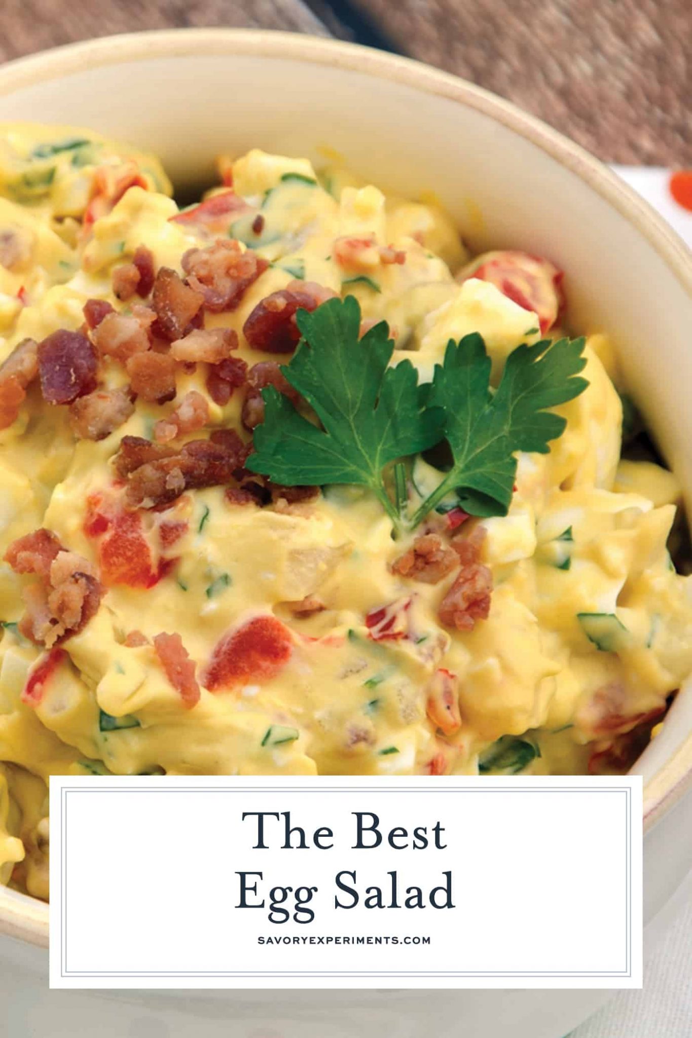 The Best Egg Salad Recipe Egg Salad With Bacon