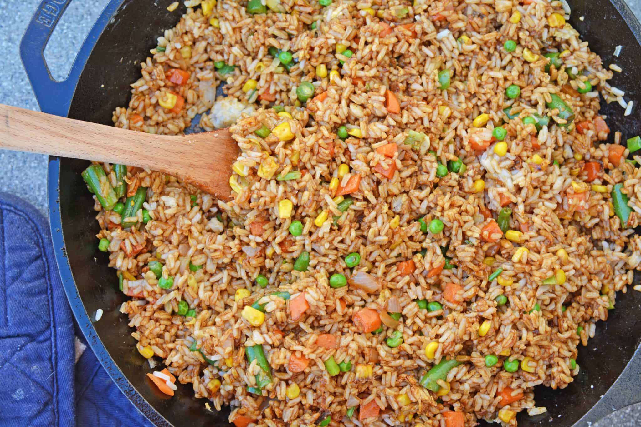 Easy Fried Rice Restaurant Style Savory Experiments