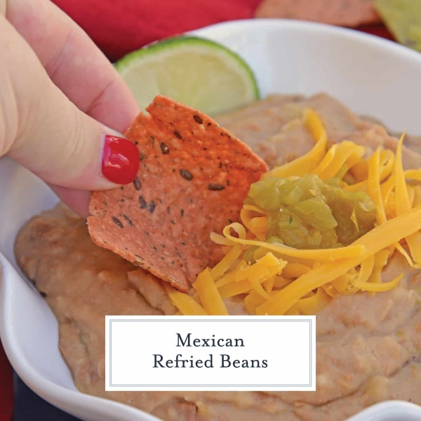 Mexican Refried Beans Homemade Refried Beans Recipe