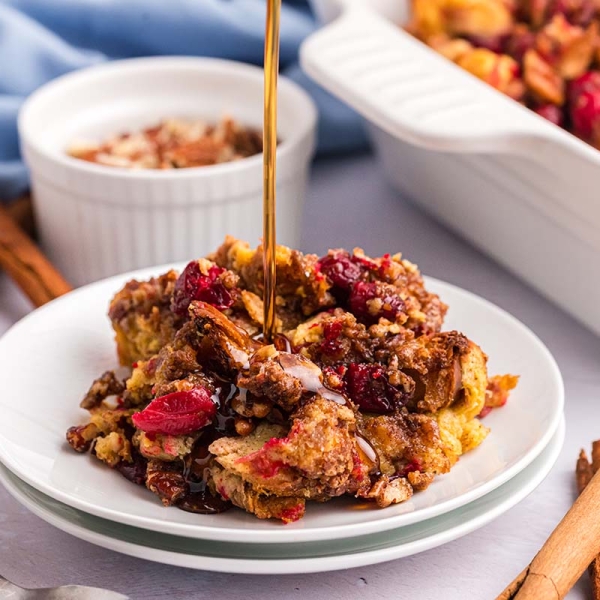 Cranberry French Toast Casserole Recipe No Overnight Required