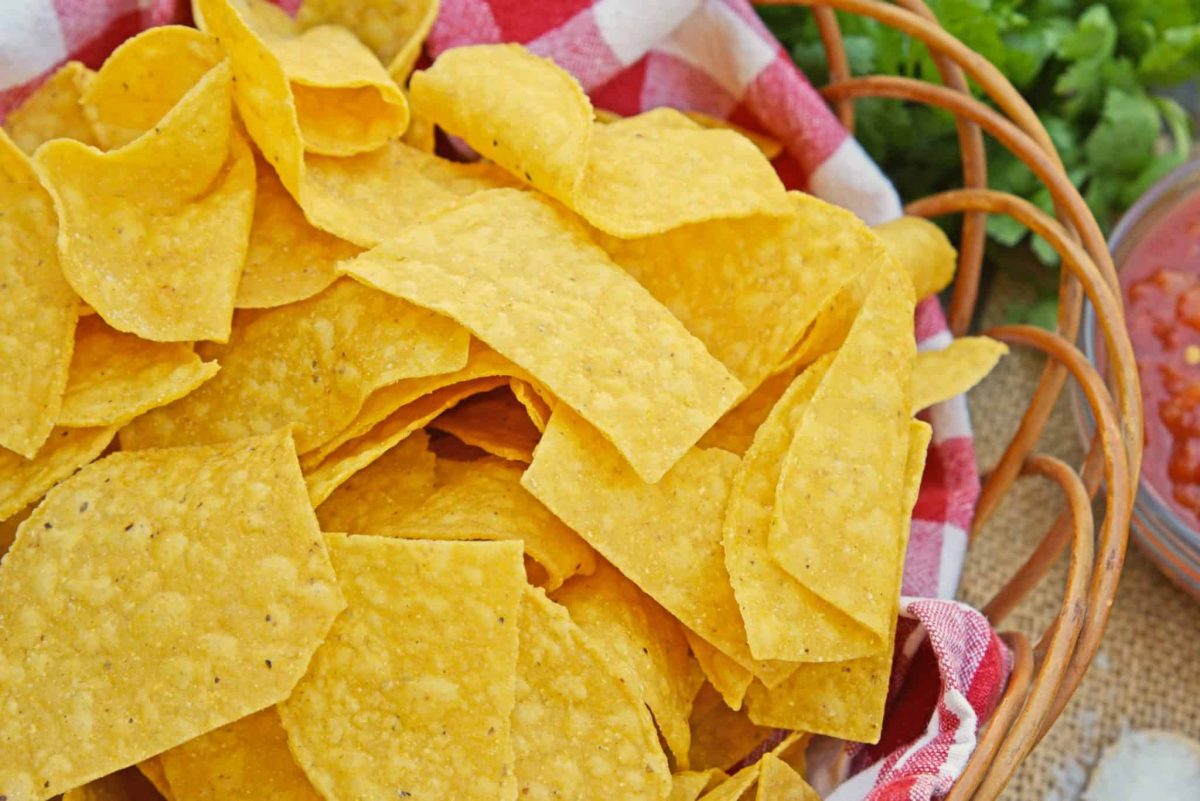 Tortilla Chips Recipe Fresh And Warm Homemade Tortilla Chips