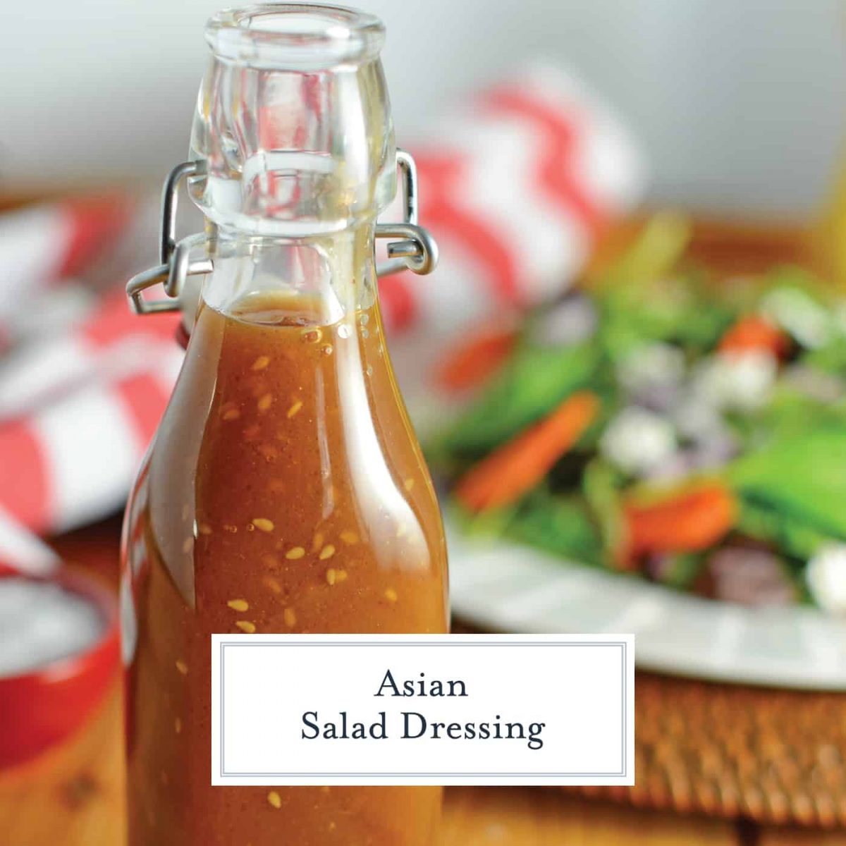 Tangy Ginger Asian Salad Dressing A Japanese Steakhouse Favorite