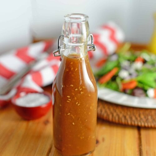 Tangy Ginger Asian Salad Dressing A Japanese Steakhouse Favorite