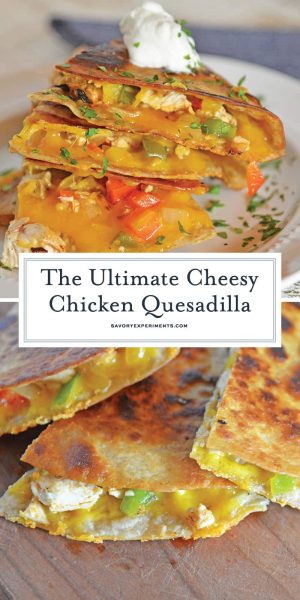 Chicken Quesadillas - How To Make Chicken Quesadillas