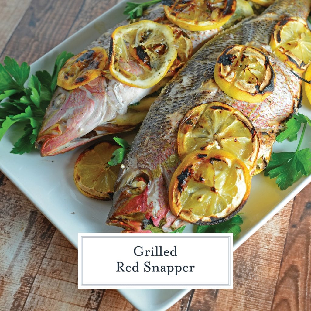 Grilled Red Snapper Recipe - How to Grill Whole Fish