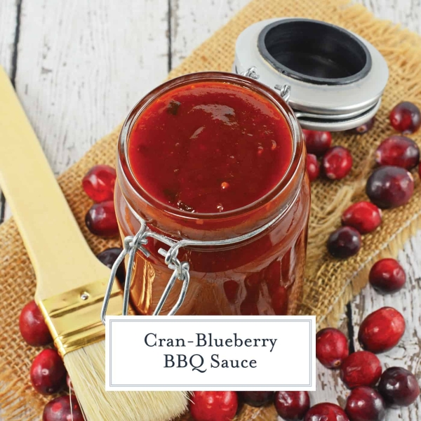 Cran-Blueberry BBQ Sauce - A Zesty Homemade BBQ Sauce Recipe