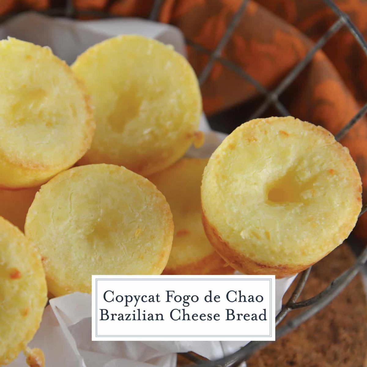 Fogo de Chao Bread + VIDEO - Pao de Queijo Brazilian Cheese Bread