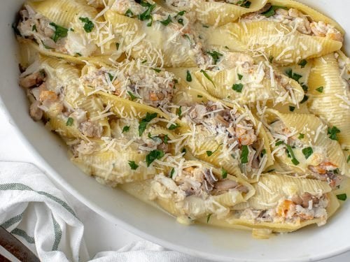 Seafood Stuffed Shells - Mrs. Island Breeze