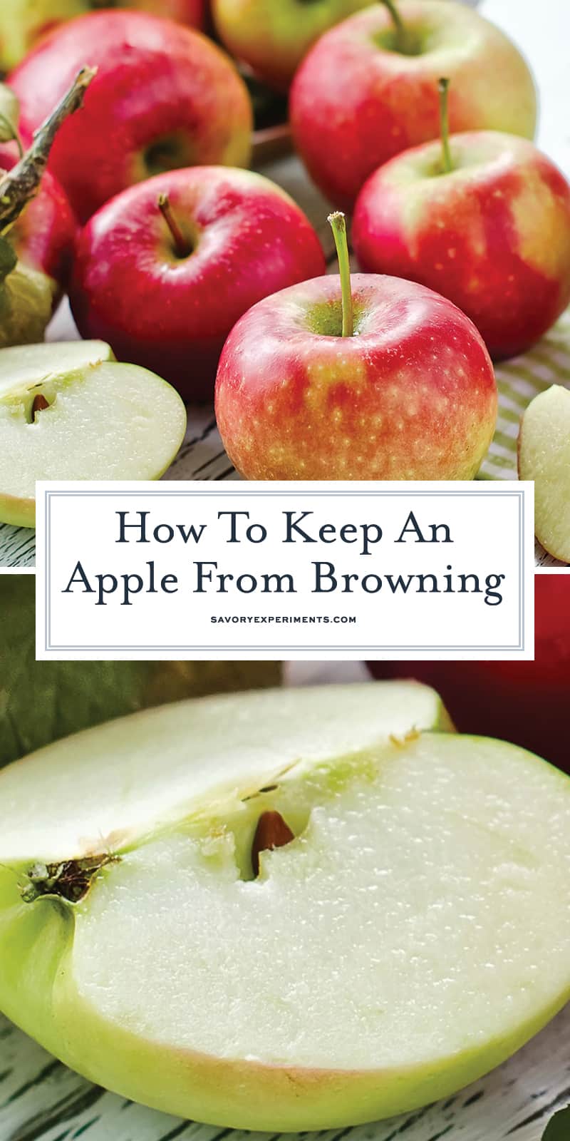 How To Keep Apples From Turning Brown