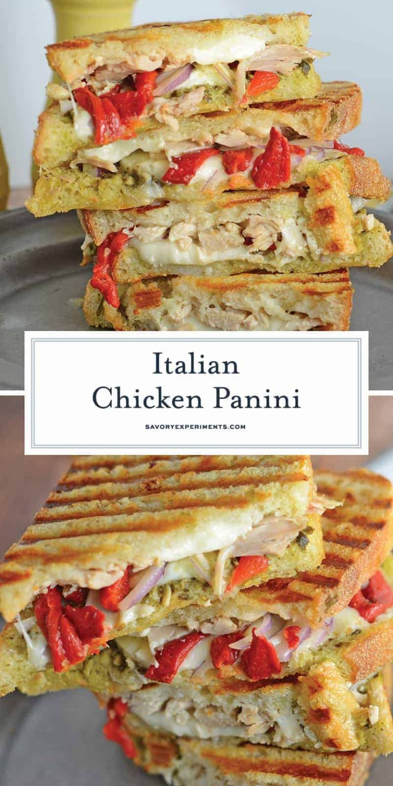 Italian Chicken Panini The Best Chicken Panini Sandwich Recipe