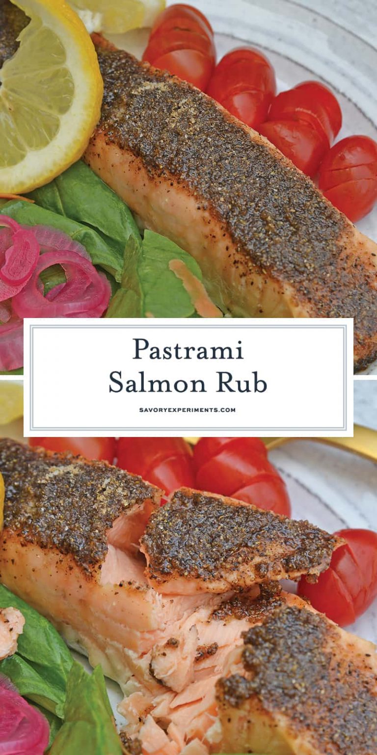 Pastrami Salmon Rub - An Easy Baked Salmon Recipe