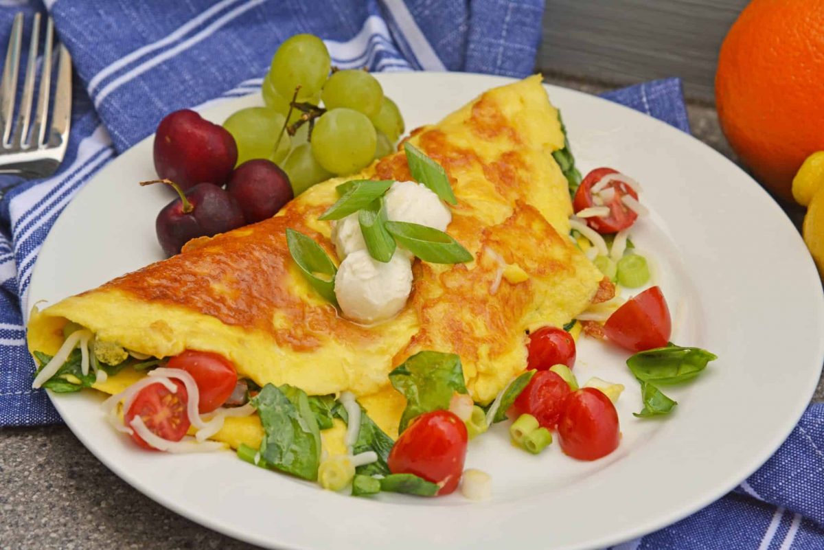 Italian Shrimp Omelette  One Amazing Omelette  Recipe 