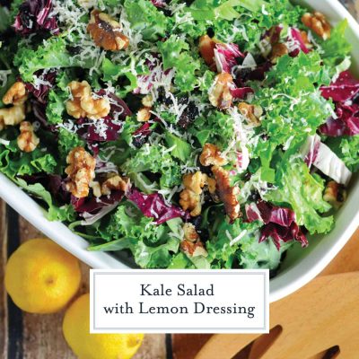 Kale Salad With Lemon Dressing FB 400x400 