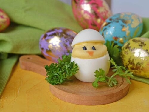 Easter Deviled Eggs