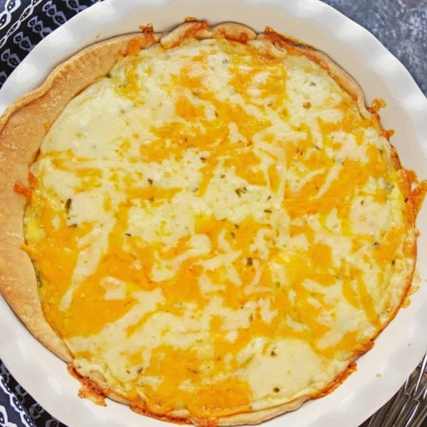 Chile Relleno Quiche - A Delicious And Easy Quiche Recipe