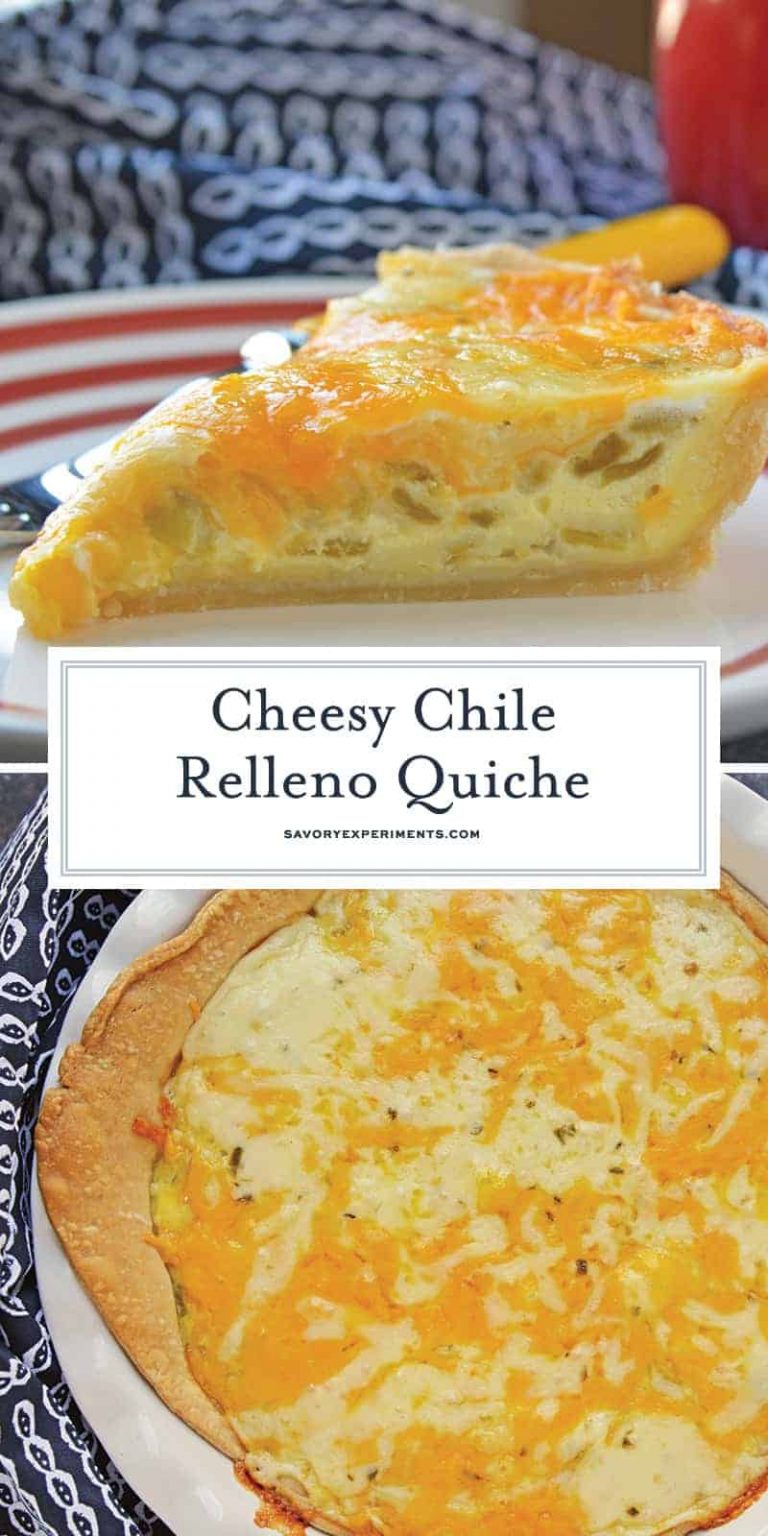 Chile Relleno Quiche - A Delicious And Easy Quiche Recipe