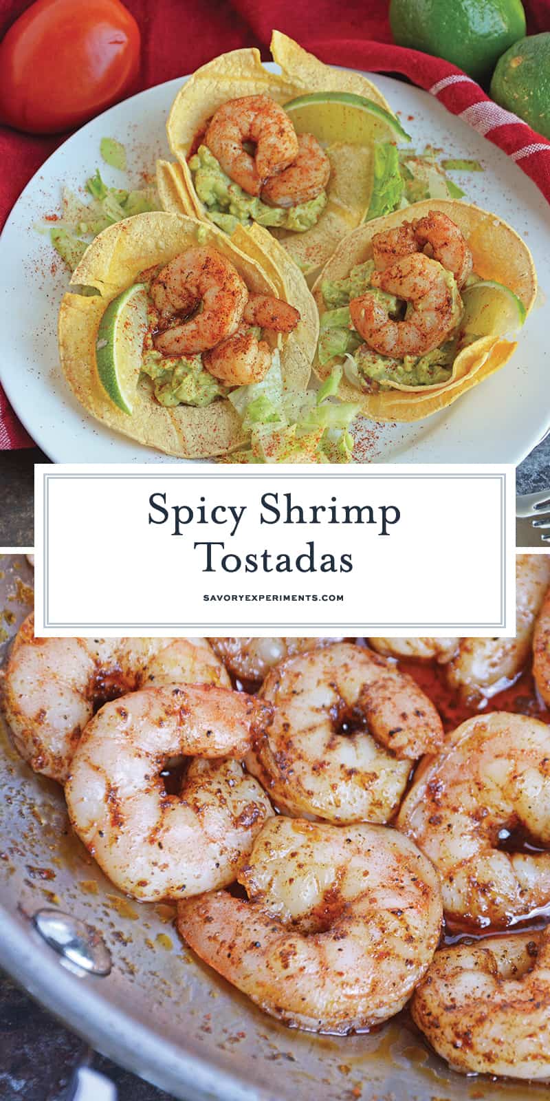 Shrimp Tostadas Recipe - A Spicy Mexican Shrimp Recipe