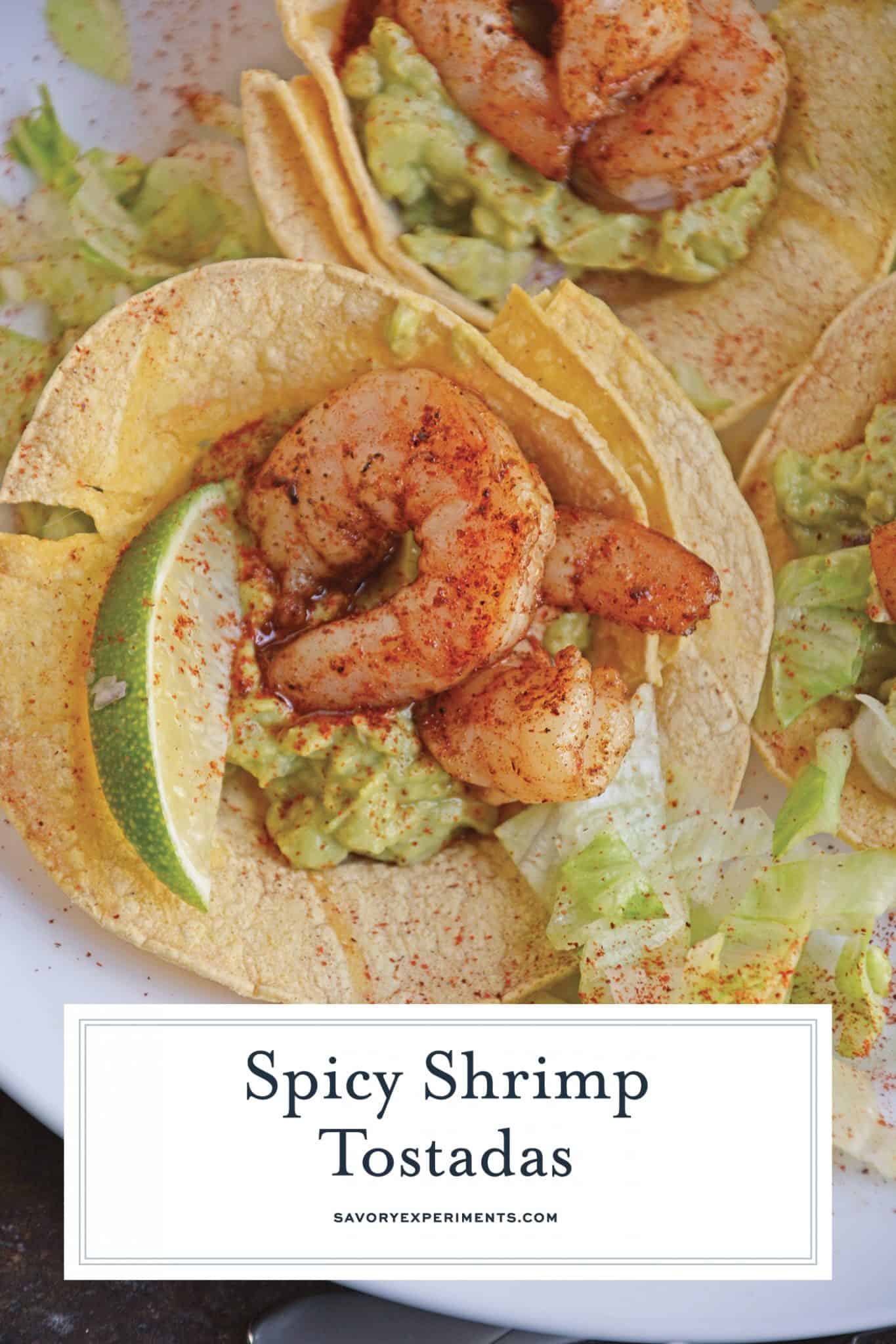 Shrimp Tostadas Recipe - A Spicy Mexican Shrimp Recipe