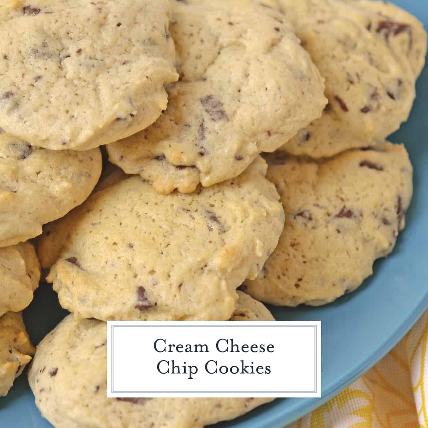 Cream Cheese Chocolate Chip Cookies Best Chocolate Chip Cookies!