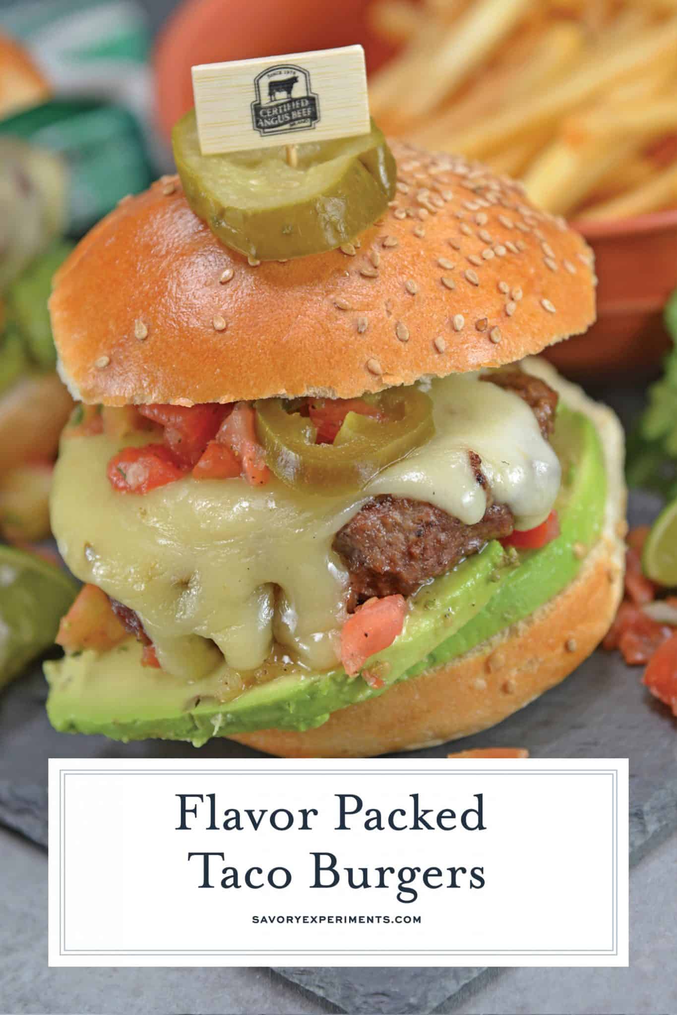 Taco Hamburgers | A Spicy Twist on the Classic Hamburger