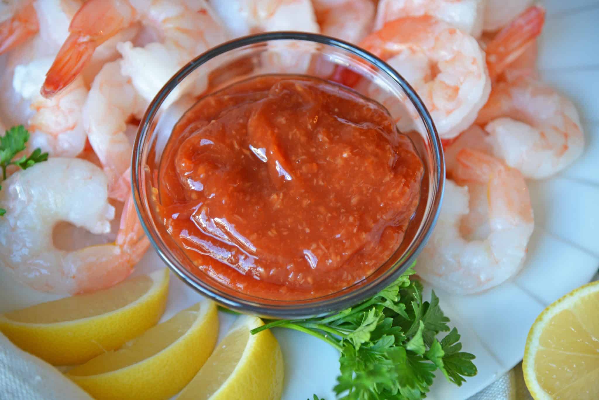 Shrimp Cocktail Recipe with the Best Sauce (VIDEO