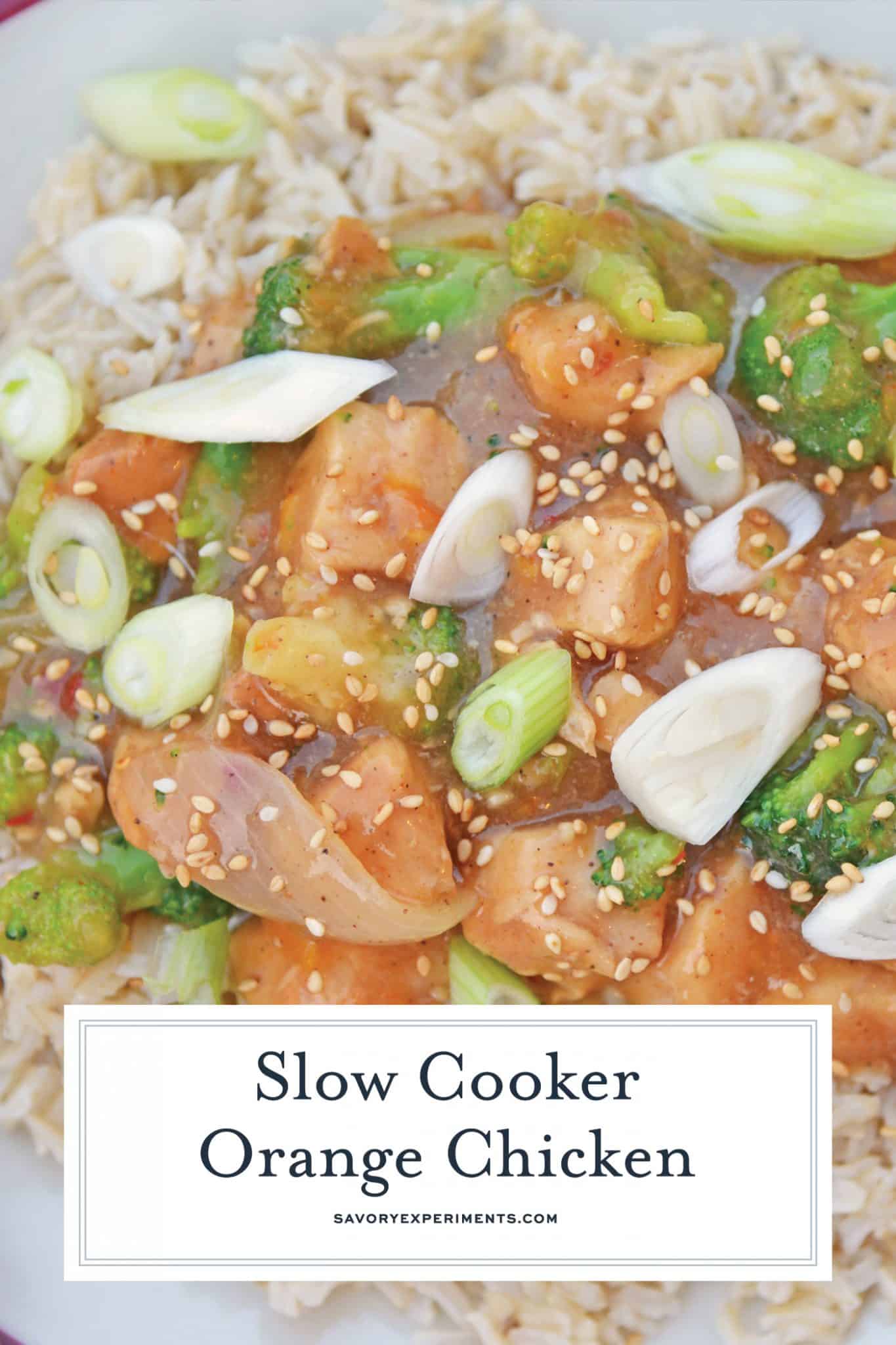 Slow Cooker Orange Chicken - An Easy Orange Chicken Recipe