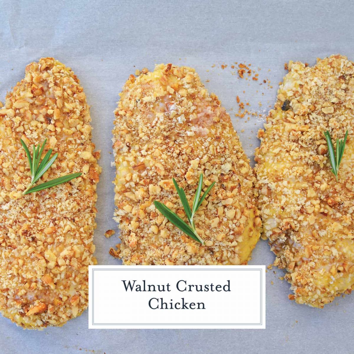 Walnut Crusted Chicken Crispy Oven Baked Chicken 6091