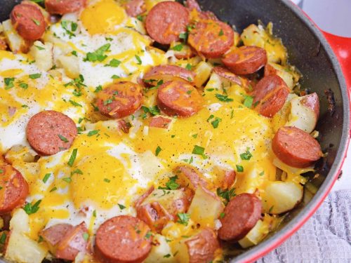 Recipes - Sausage and Potato Big Skillet