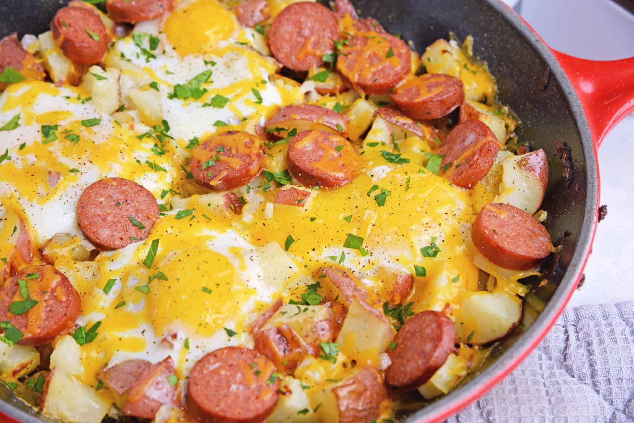 Sausage and Egg Skillet - A Breakfast Skillet Recipe