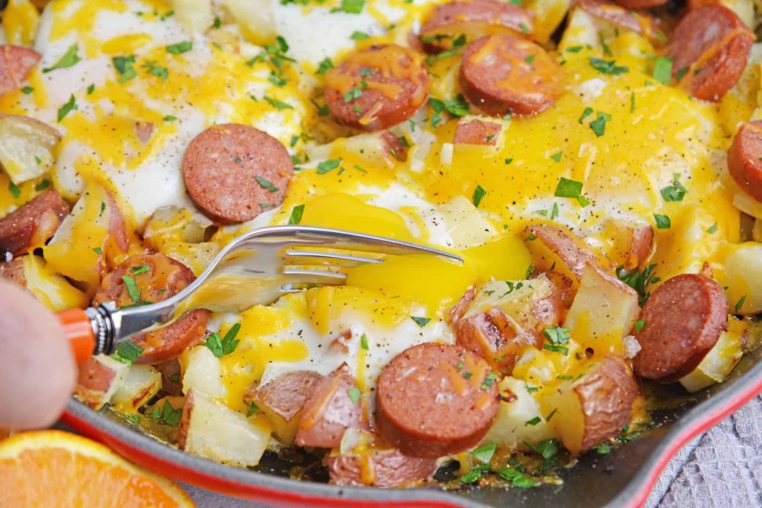 Sausage and Egg Skillet A Breakfast Skillet Recipe