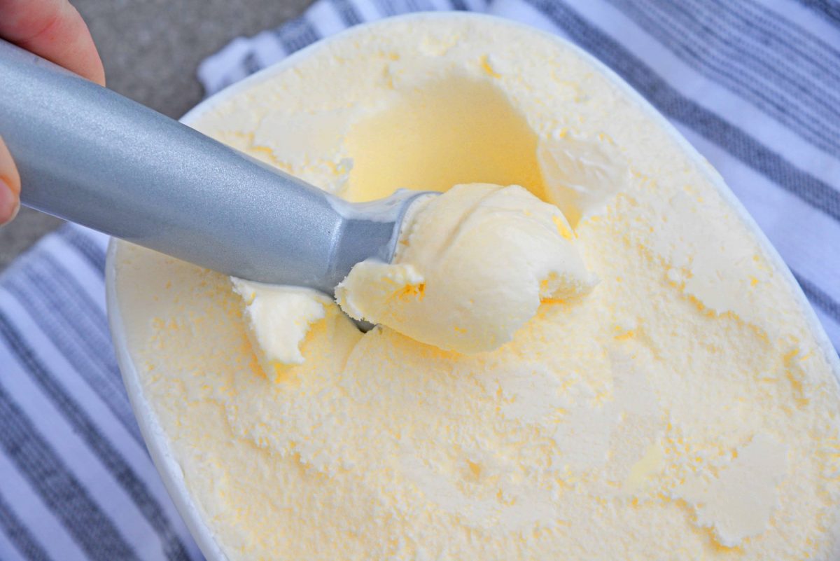 Butter Ice Cream - A Homemade Ice Cream Recipe