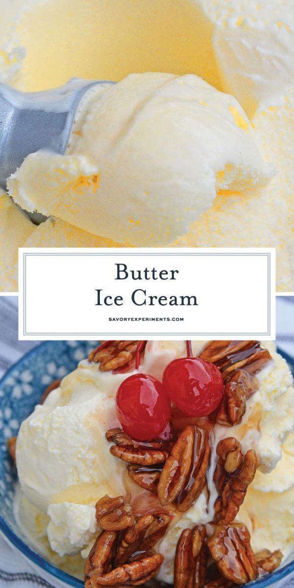 Butter Ice Cream - A Homemade Ice Cream Recipe