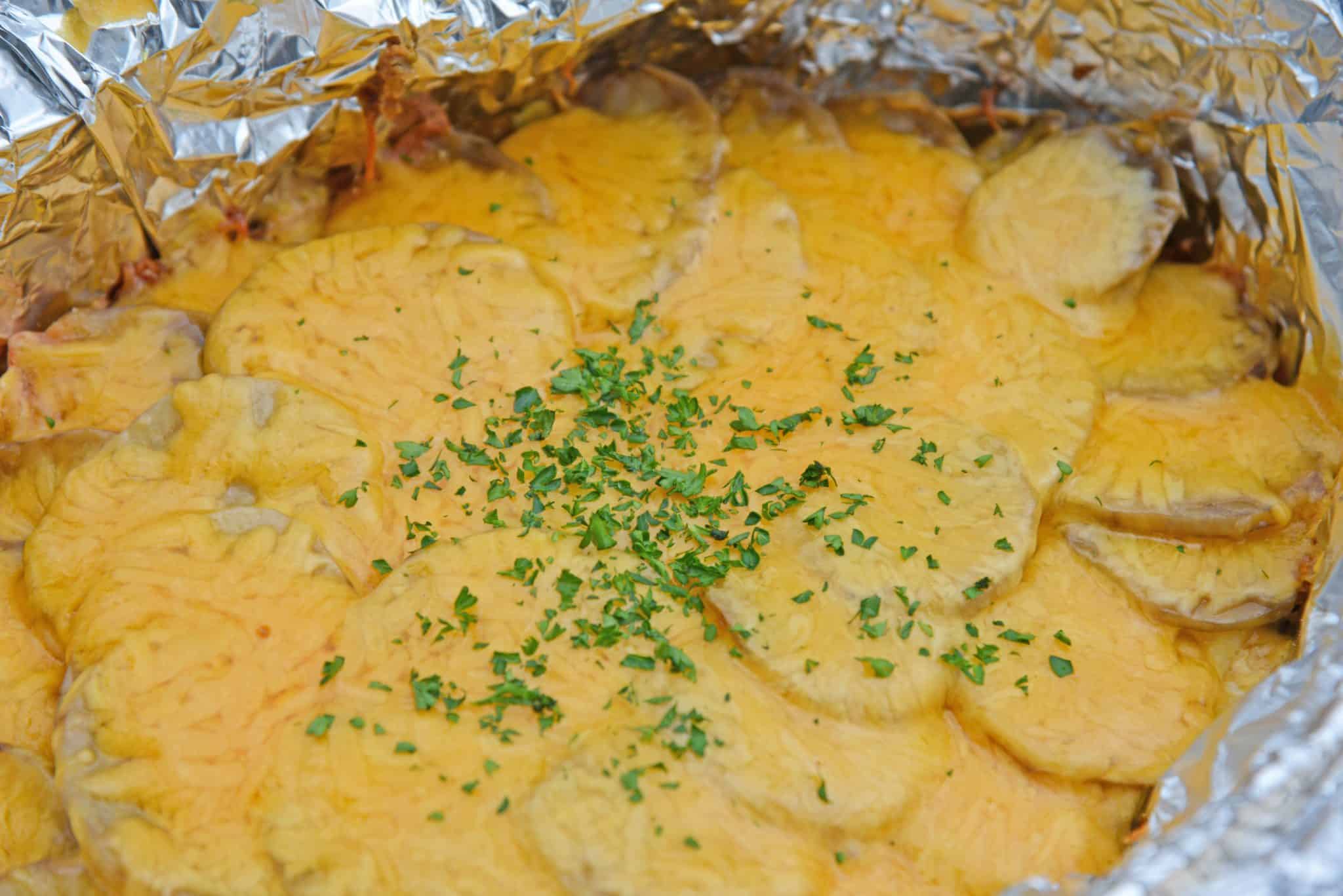 Fleming's Crockpot Potatoes au Gratin The Ultimate Cheesy Potatoes