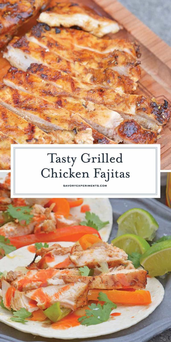 Grilled Chicken Fajitas - A Tasty Recipe For Chicken Fajita Seasoning