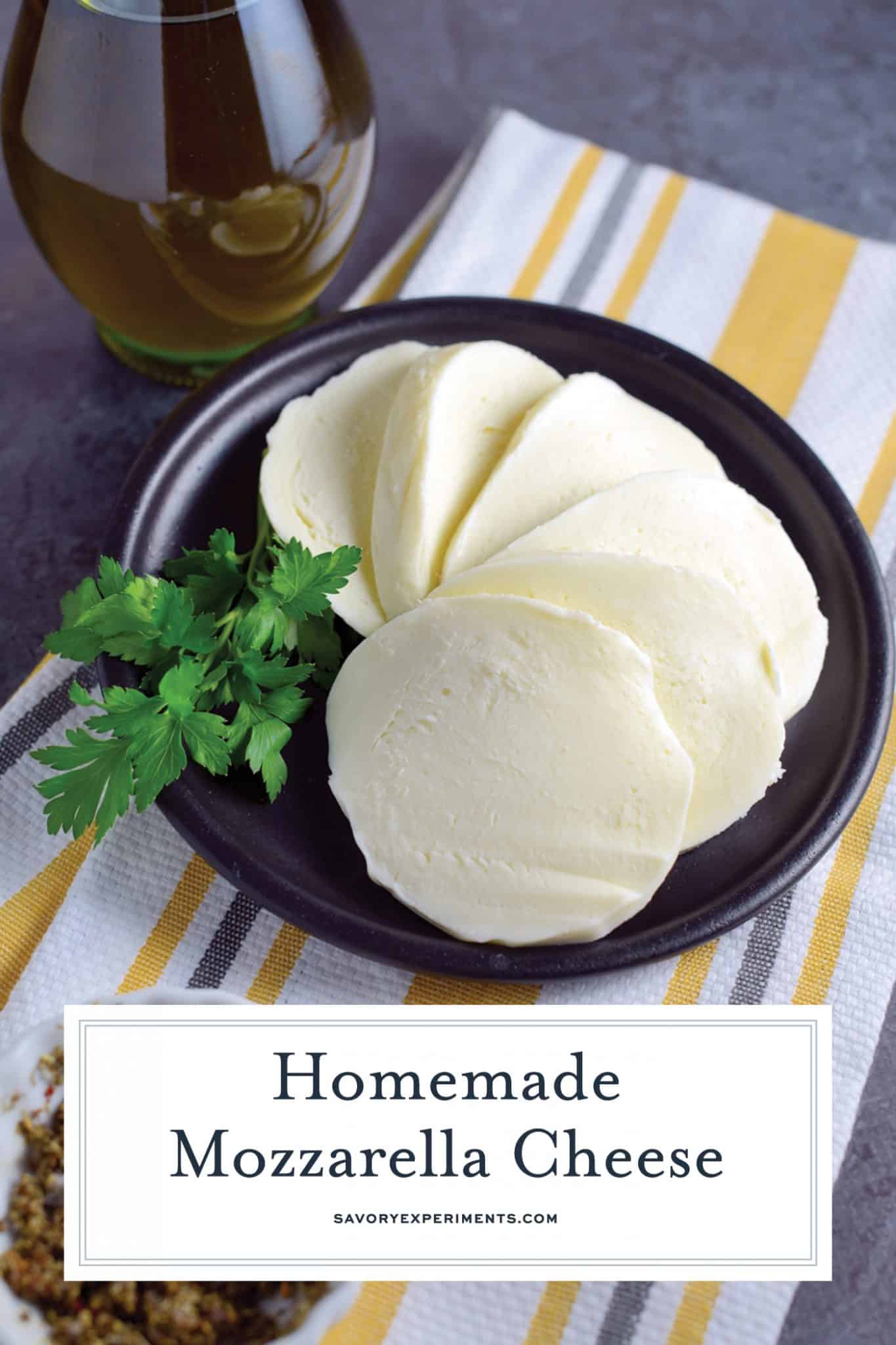 Homemade Mozzarella Cheese Its Just That Easy