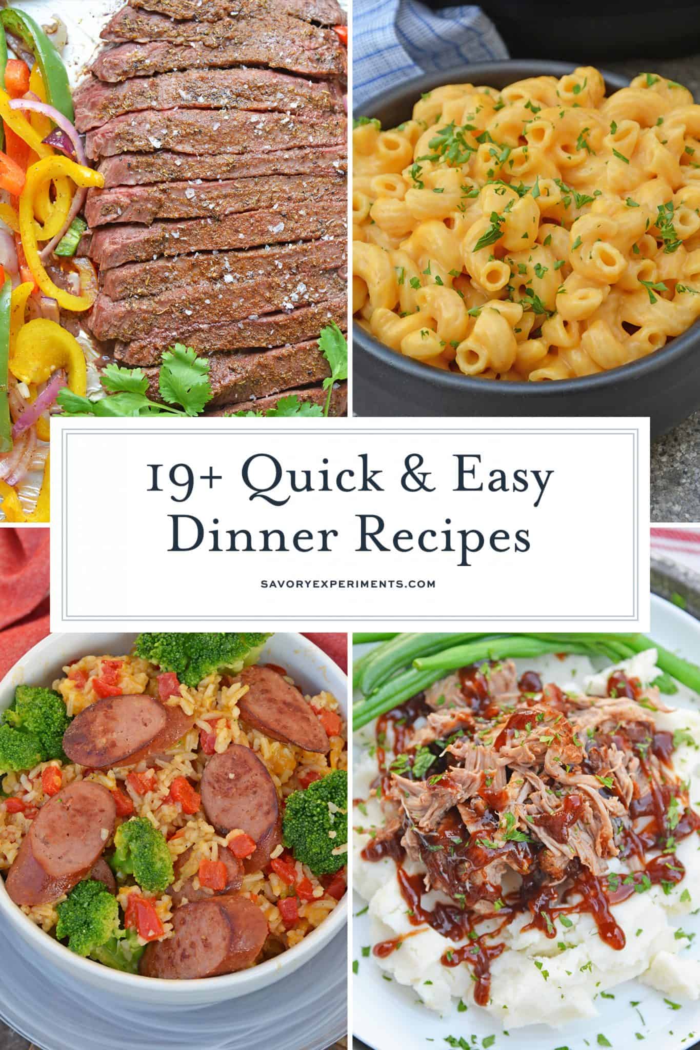 The Top 22 Ideas About Easy Quick Dinners Best Recipes Ideas And 