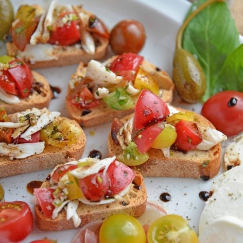 Crab Bruschetta - An Easy Bruschetta Recipe To Make At Home