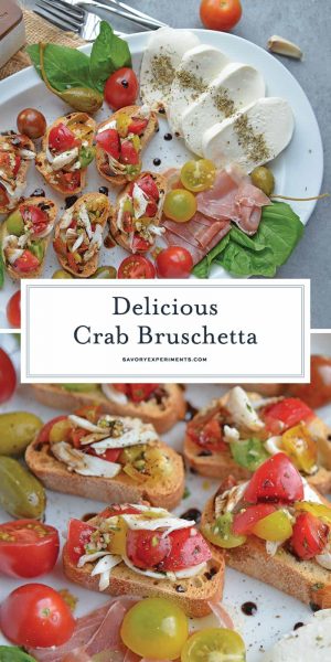 Crab Bruschetta - An Easy Bruschetta Recipe To Make At Home