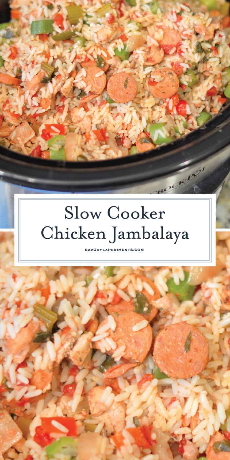 Slow Cooker Chicken Jambalaya  Delicious Slow Cooker Chicken Recipe