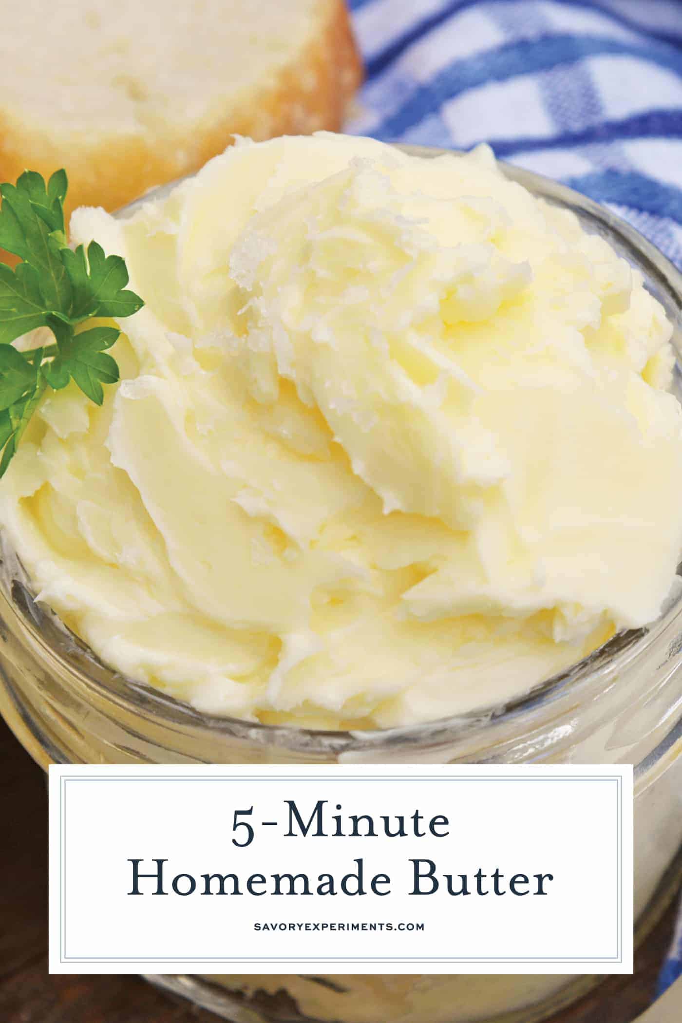 Homemade Butter in 5 Minutes! - How to Make Butter