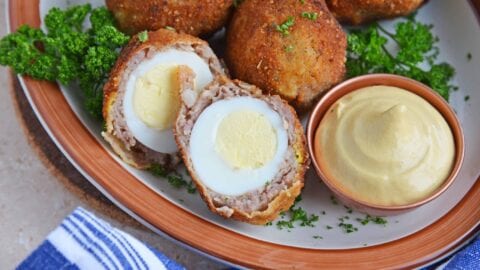 Traditional Scotch Eggs - Culinary Ginger