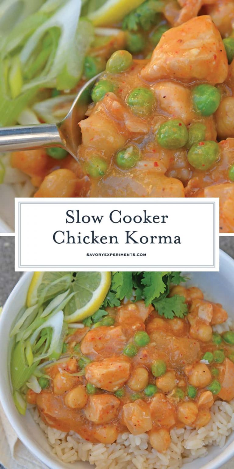 Slow Cooker Chicken Korma - A Crock Pot Chicken Recipe