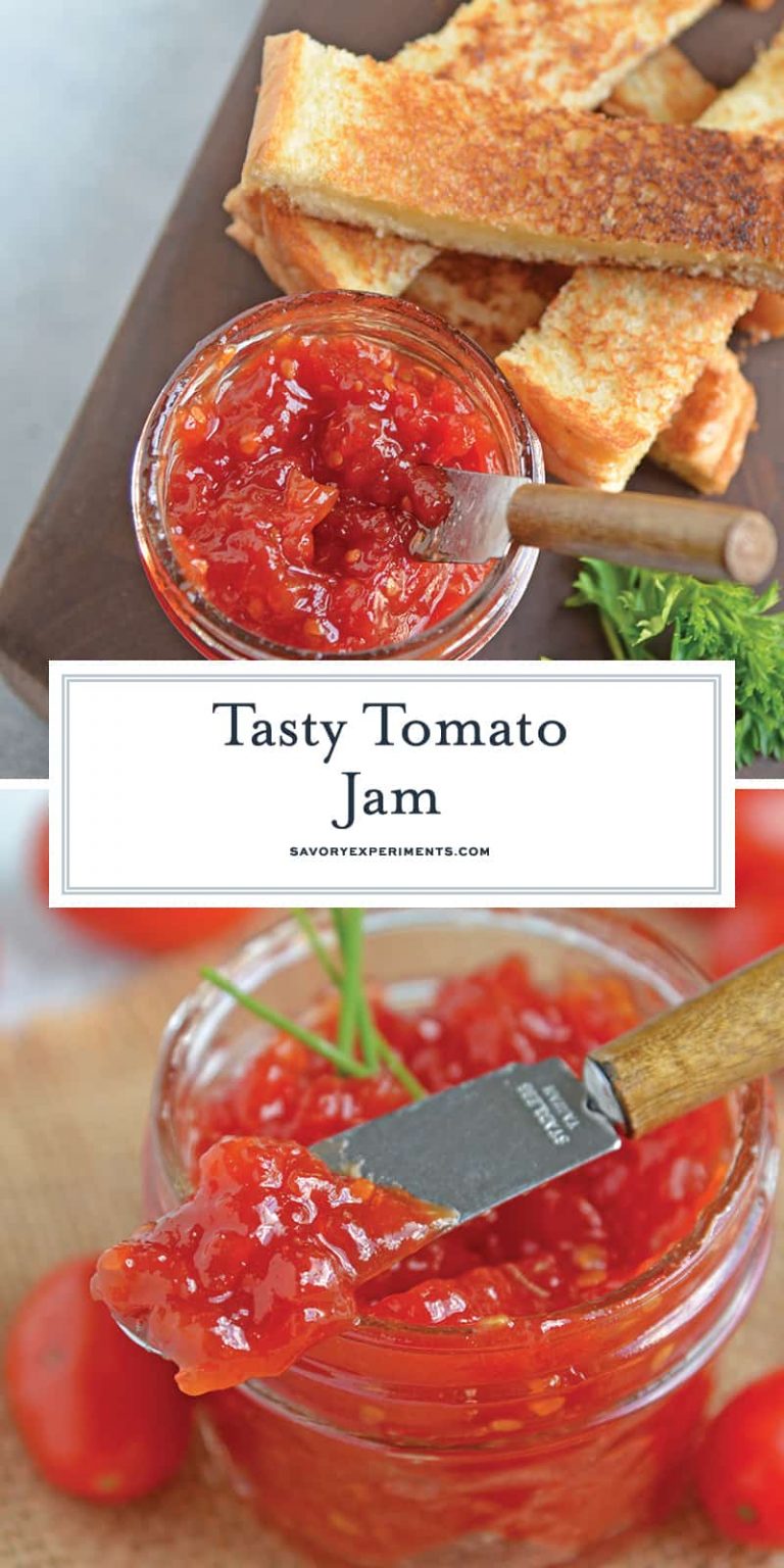 BEST Tomato Jam (Tangy and Sweet Homemade Jam Recipe!)