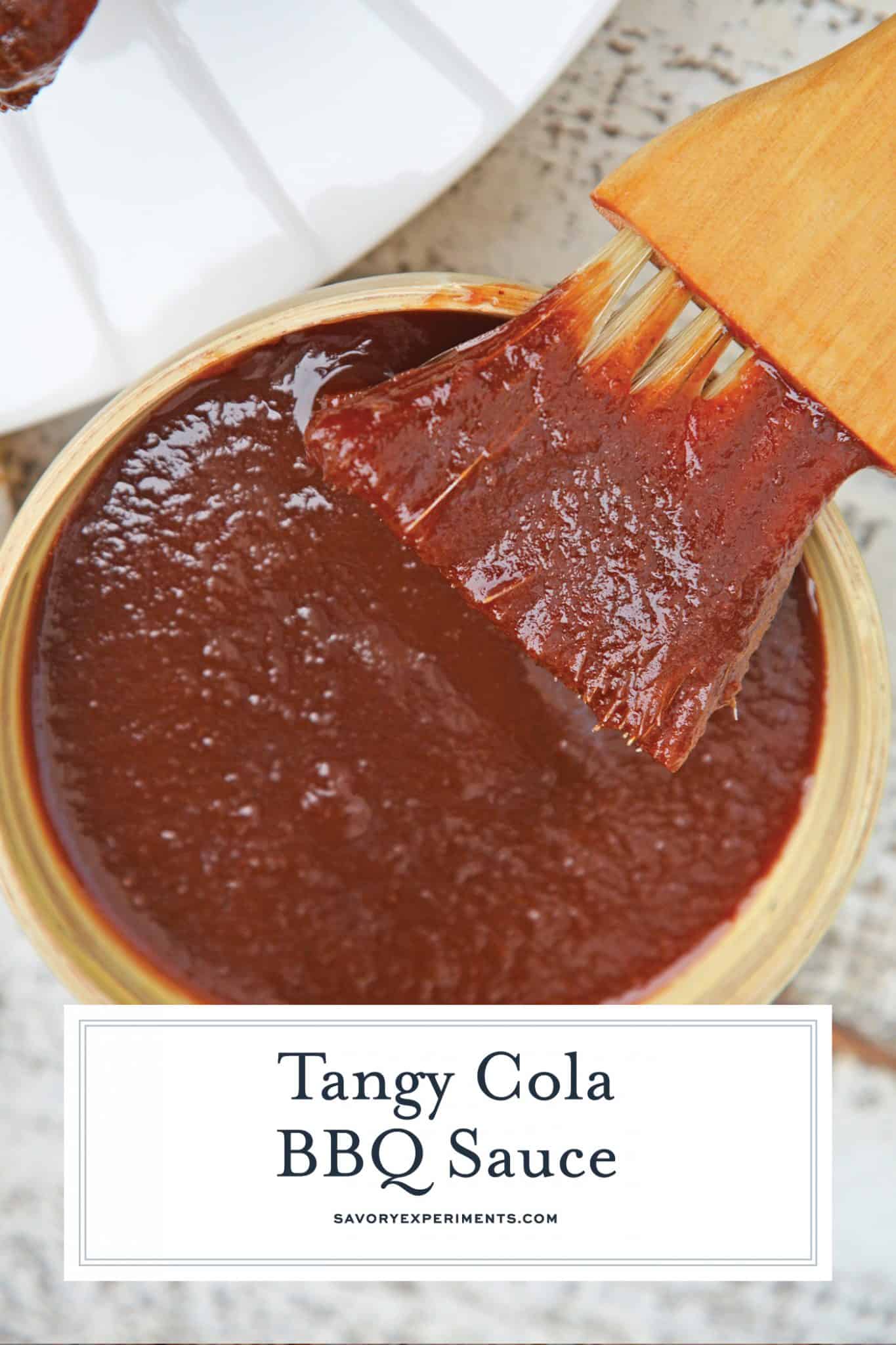 Coca Cola BBQ Sauce - Zesty Homemade BBQ Sauce In 10 Mins!