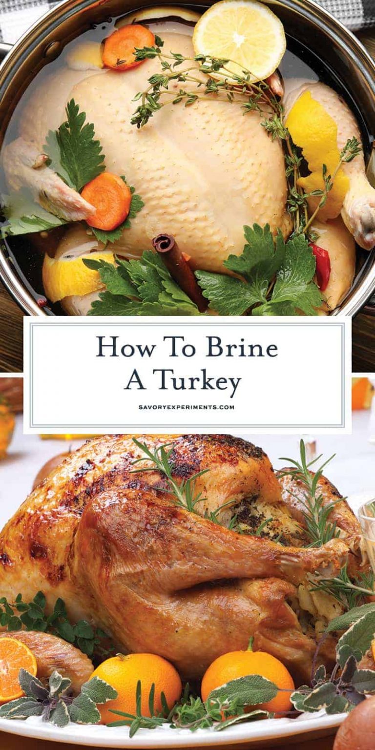 How to Brine a Turkey + VIDEO (Best Turkey Brine Recipe)