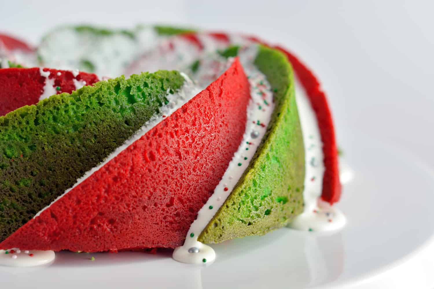 Christmas Bundt Cake A Festive Red And Green Holiday Cake