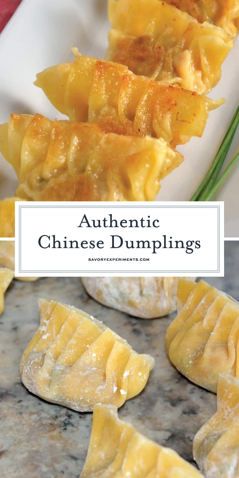 Authentic Chinese Dumplings - How to Make Chinese Dumplings