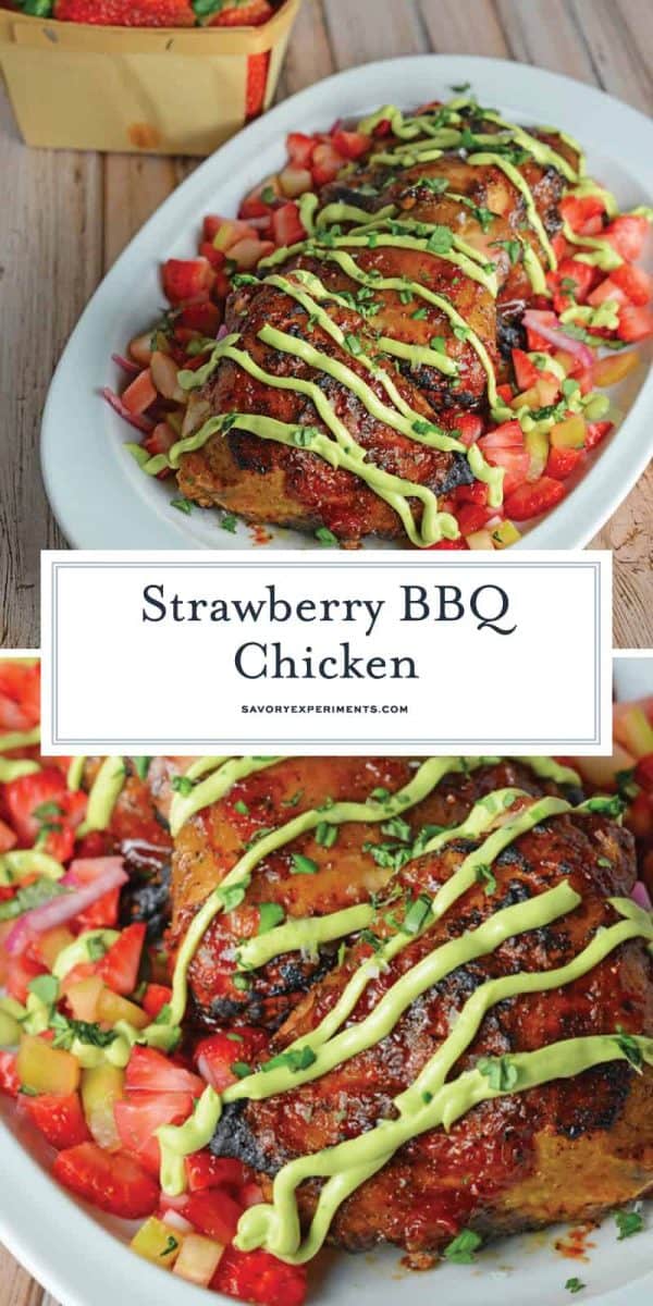 Strawberry BBQ Chicken - Tangy BBQ Chicken Recipe