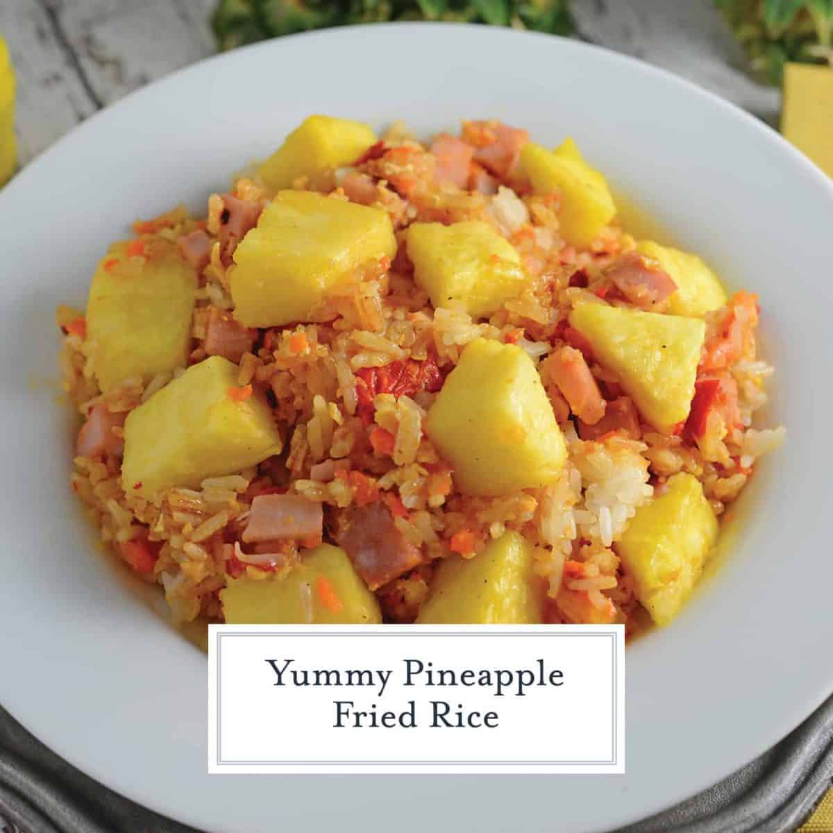 Pineapple Fried Rice Easy Homemade Fried Rice Recipe