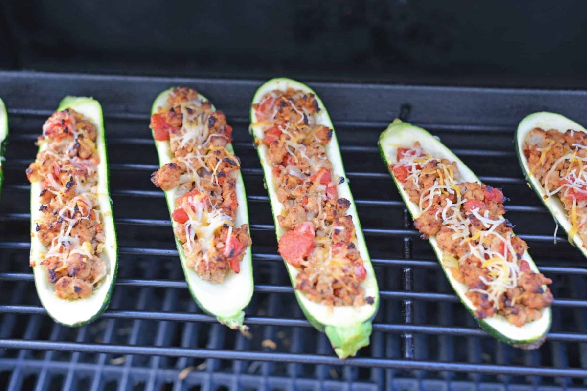 Best Turkey Zucchini Boats Grilled Stuffed Zucchini Boats 9743